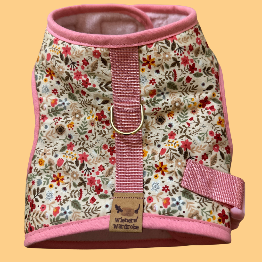 Botanical Bratwurst Dachshund Harness - Wieners Wardrobe