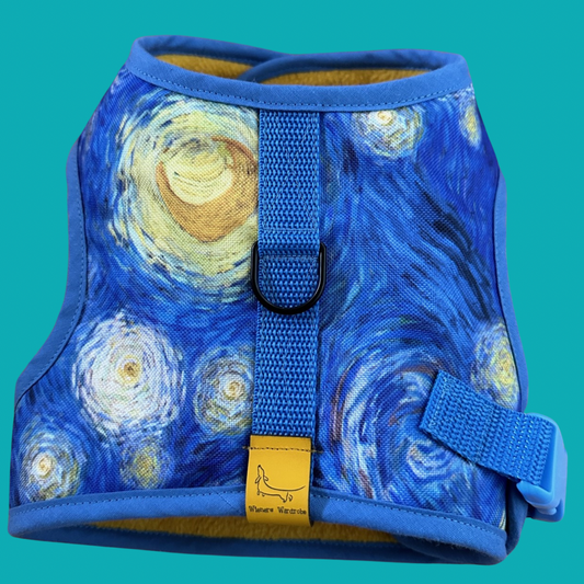 Starry Night Sausage Dachshund Harness - Wieners Wardrobe